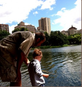 Le mouching, fly fishing, école