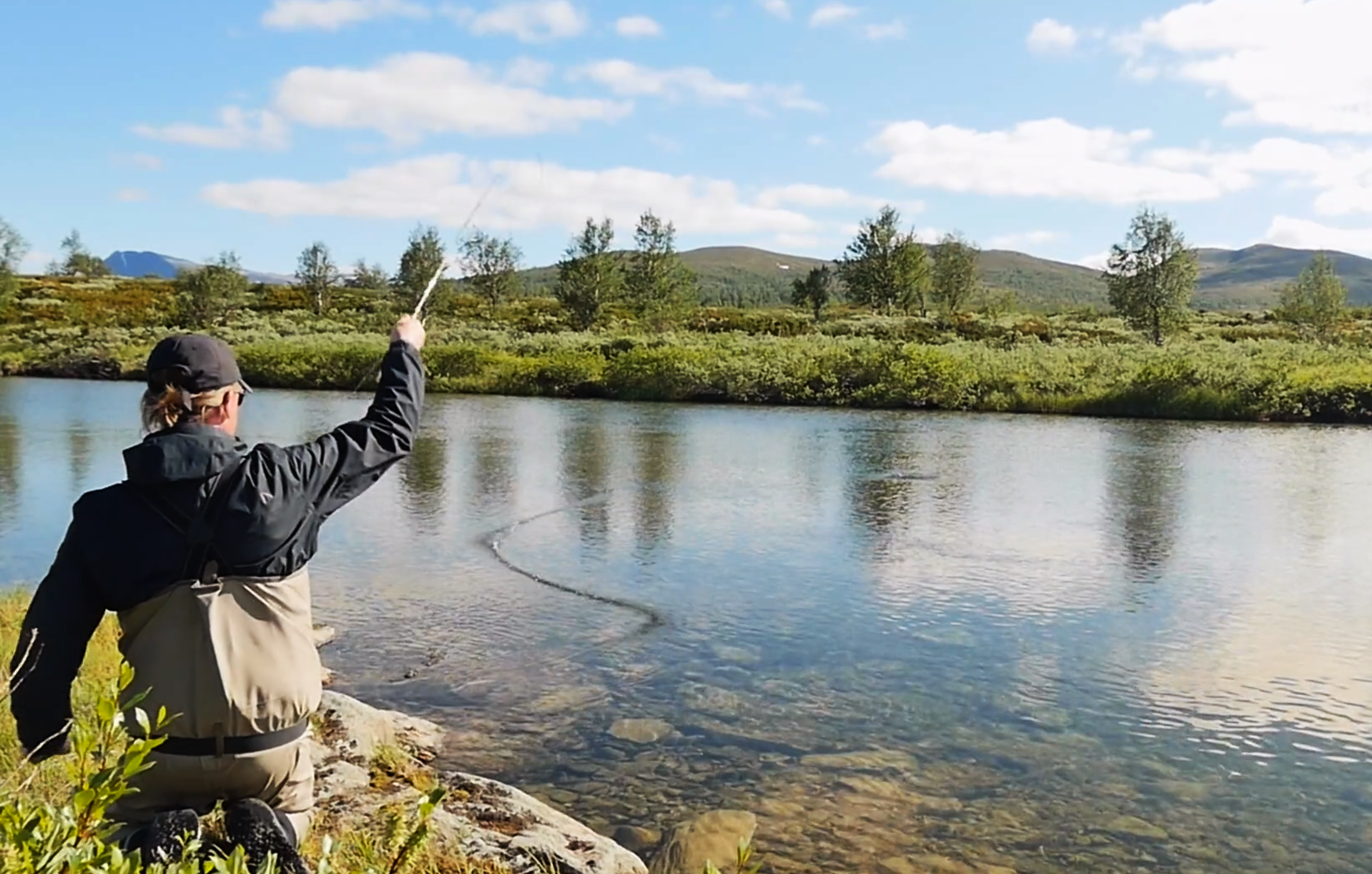 Fly Fishing in Sweden Le Mouching