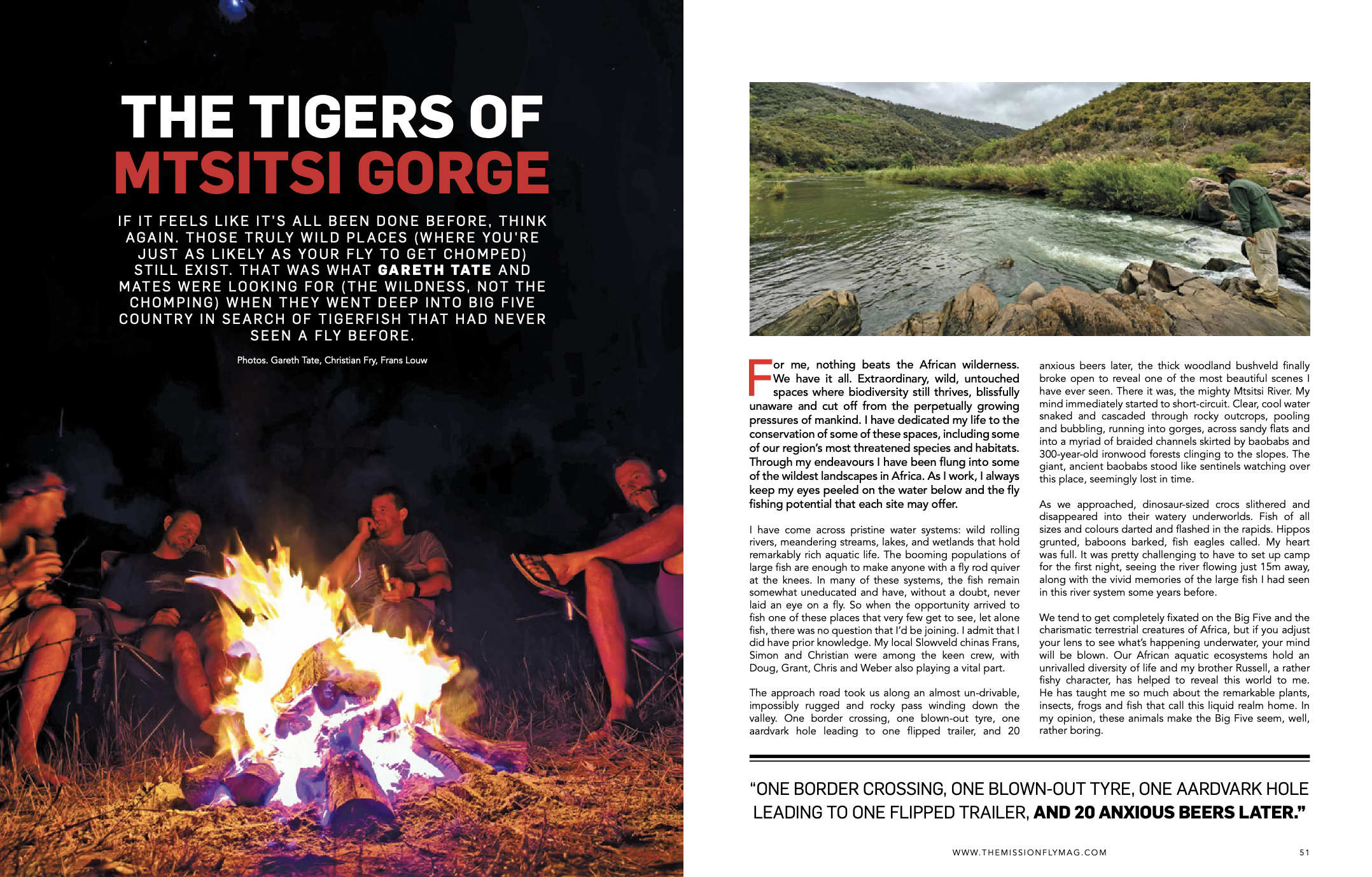 TIGERS of MTSITSI gorge